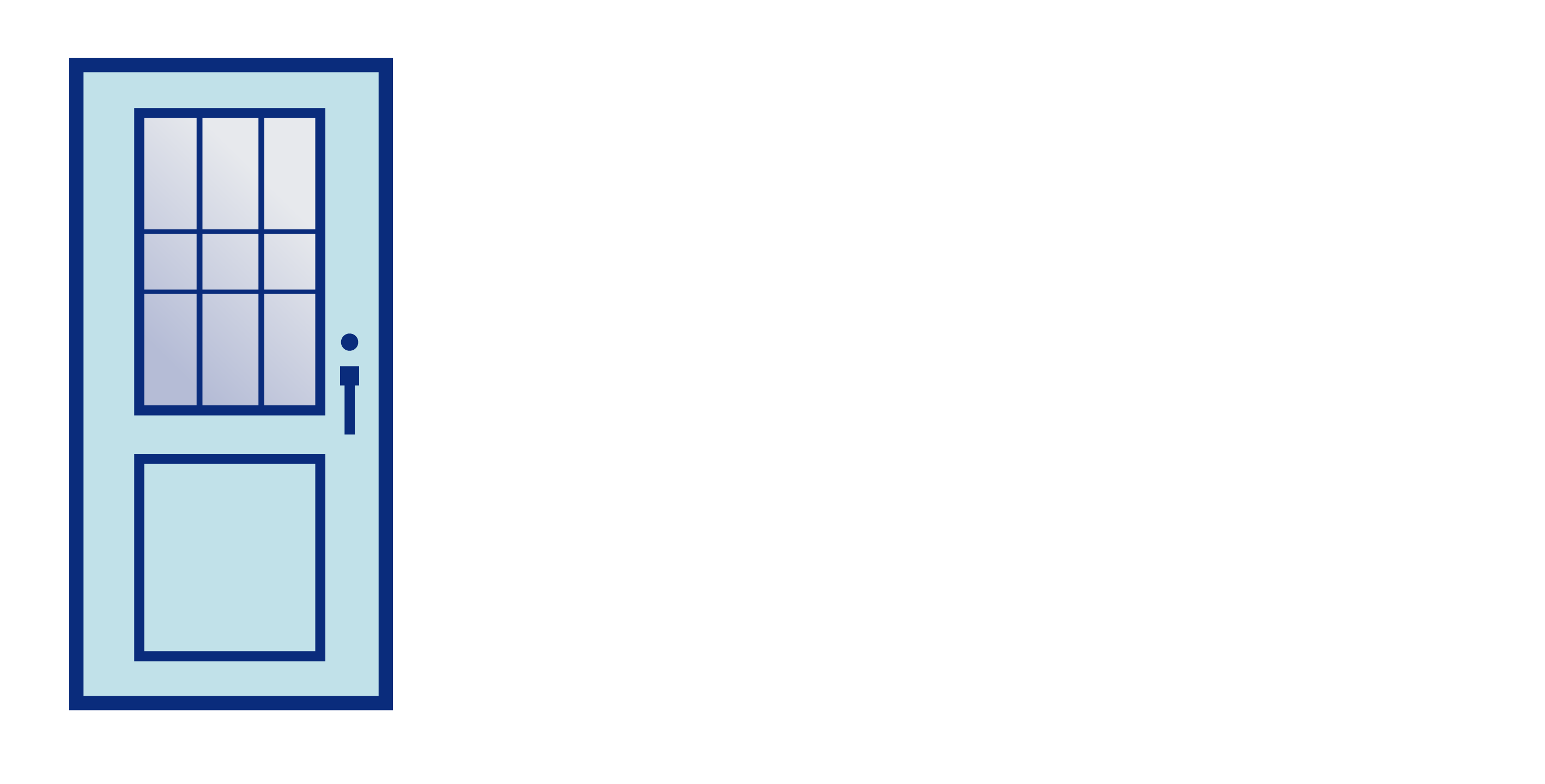 Doors Pittsburgh logo with white lettering